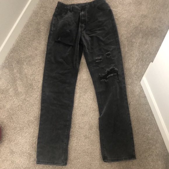 Ripped boyfriend jeans - Picture 2 of 3